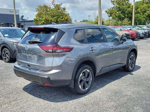 Gun Metallic 2024 Nissan Rogue SV