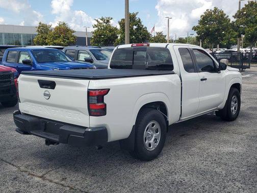 Glacier White 2026 Nissan Frontier S