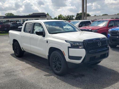 Glacier White 2026 Nissan Frontier SV