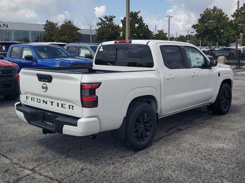 Glacier White 2026 Nissan Frontier SV