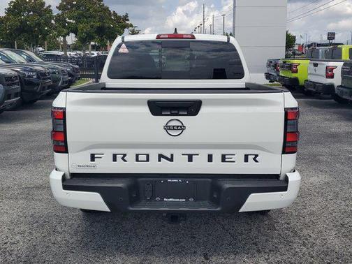 Glacier White 2026 Nissan Frontier SV
