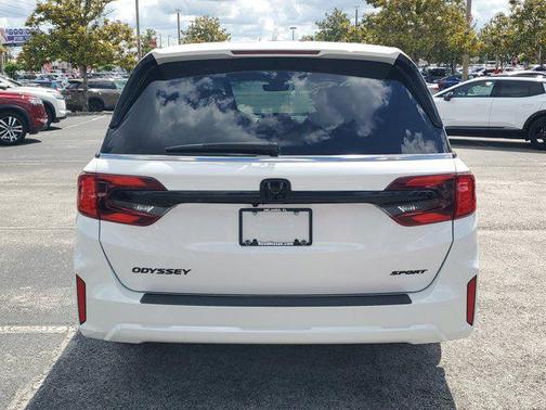 Platinum White Pearl 2025 Honda Odyssey Sport-L