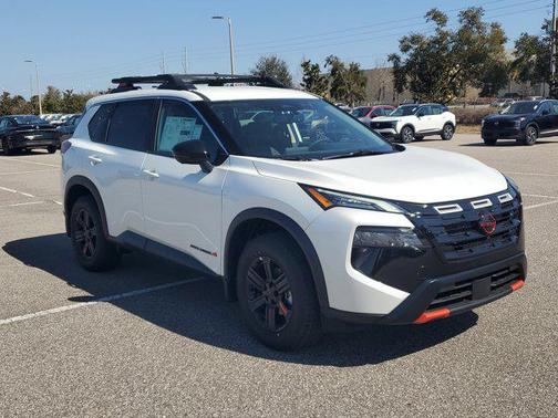 Everest White Pearl Tricoat 2026 Nissan Rogue Rock Creek