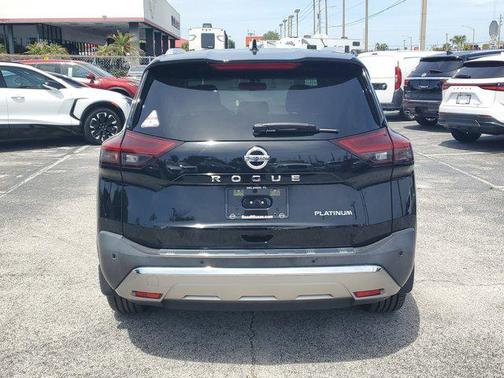 Super Black 2021 Nissan Rogue Platinum