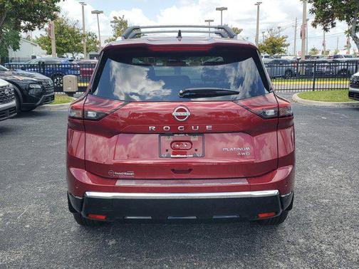 Scarlet Ember Tintcoat 2026 Nissan Rogue Platinum