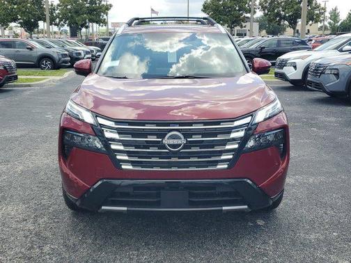 Scarlet Ember Tintcoat 2026 Nissan Rogue Platinum