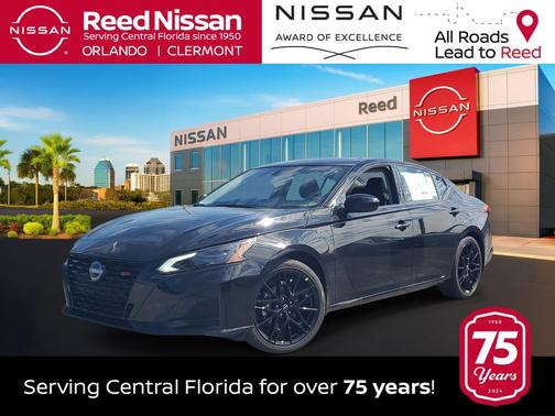 Super Black 2026 Nissan Altima SR FWD