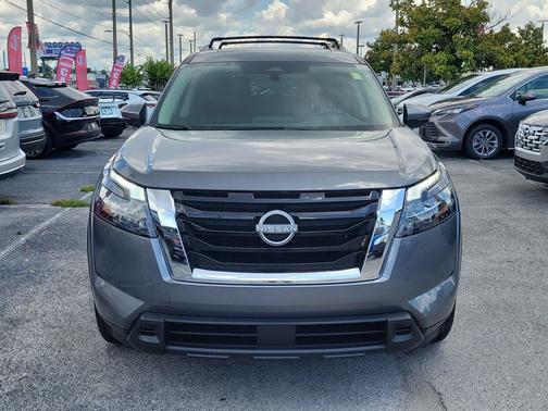 Gun Metallic 2025 Nissan Pathfinder SV FWD
