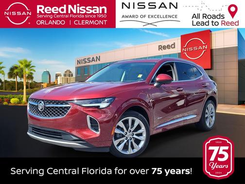 Cinnabar Metallic 2023 Buick Envision Avenir FWD