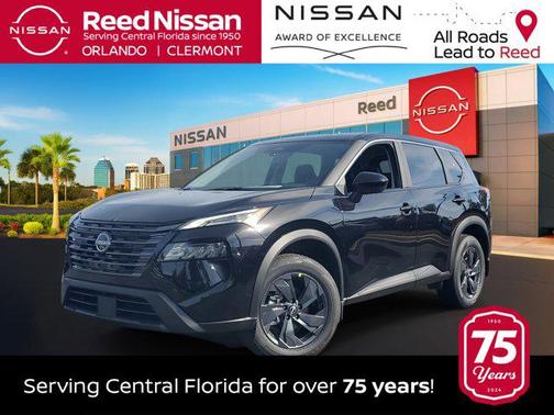 Super Black 2026 Nissan Rogue SV