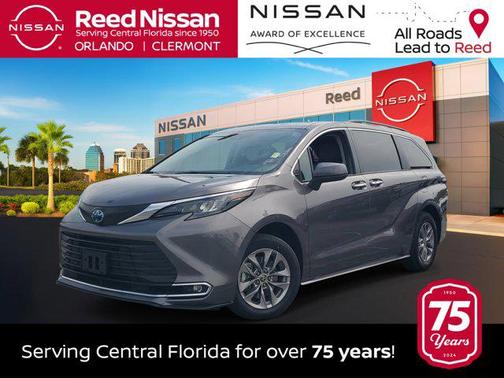 Predawn Gray Mica 2024 Toyota Sienna XLE