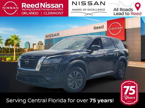 Super Black 2022 Nissan Pathfinder S 2WD