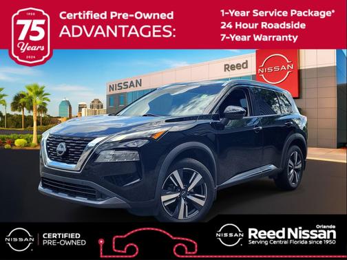 Super Black 2023 Nissan Rogue SL