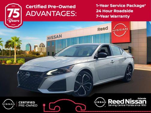 Brilliant Silver Metallic 2024 Nissan Altima SR FWD