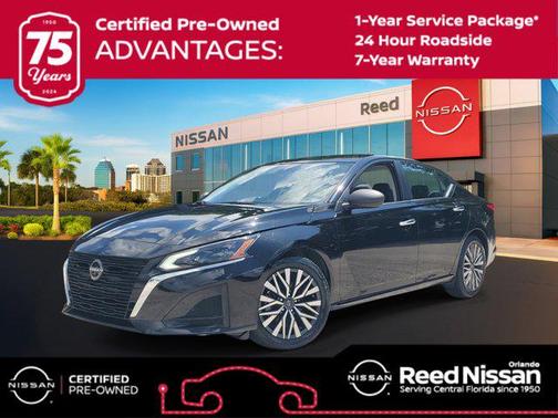 Super Black 2024 Nissan Altima 2.5 SV