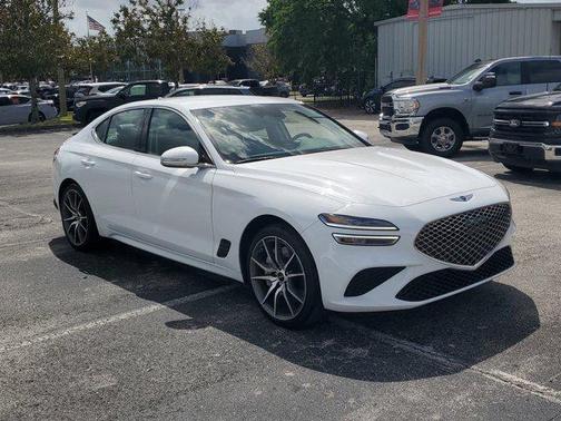 Alta White 2025 Genesis G70 2.5T RWD