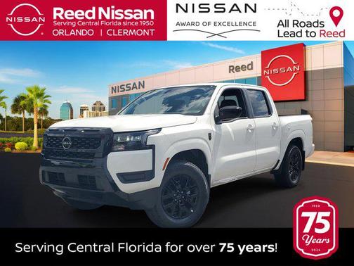Glacier White 2026 Nissan Frontier SV