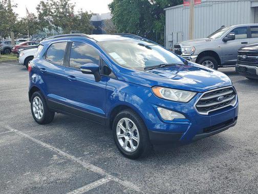 Lightning Blue Metallic 2019 Ford EcoSport SE