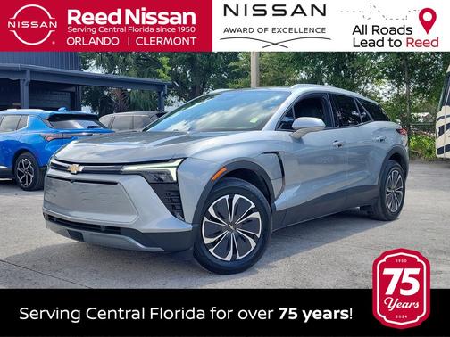 Sterling Gray Metallic 2025 Chevrolet Blazer EV AWD LT