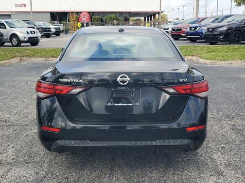 Super Black 2021 Nissan Sentra SV