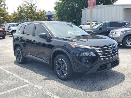 Super Black 2024 Nissan Rogue SV