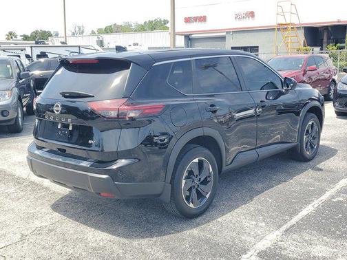 Super Black 2024 Nissan Rogue SV