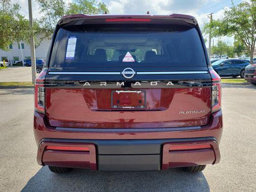 Coulis Red Pearl 2026 Nissan Armada Platinum