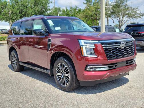 Coulis Red Pearl 2026 Nissan Armada Platinum