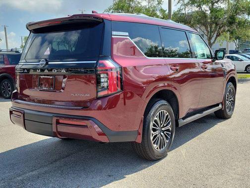 Coulis Red Pearl 2026 Nissan Armada Platinum