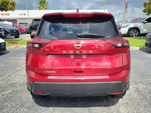 Scarlet Ember Tintcoat 2024 Nissan Rogue SV