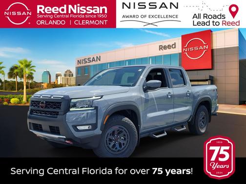 Boulder Gray Pearl 2026 Nissan Frontier PRO-X