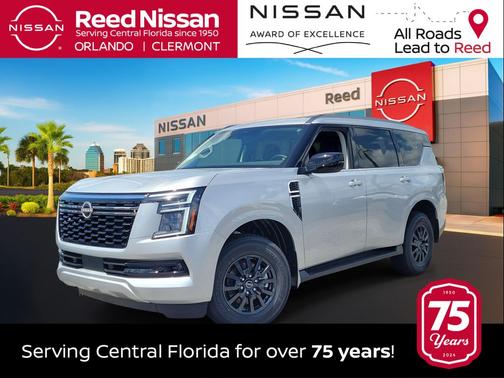 Brilliant Silver Metallic 2026 Nissan Armada SV