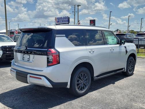 Brilliant Silver Metallic 2026 Nissan Armada SV