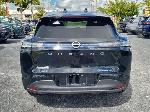 Super Black 2026 Nissan Murano Platinum