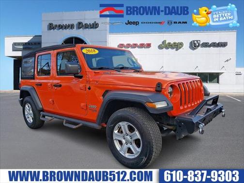 2018 Jeep Wrangler Unlimited Sport S 4x4