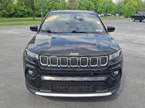Diamond Black 2023 Jeep Compass Limited