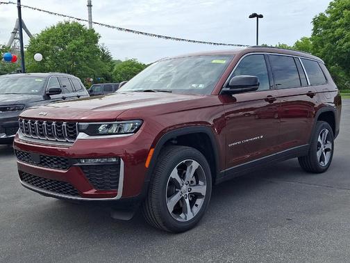 Velvet Red Pearlcoat 2026 Jeep Grand Cherokee L Limited
