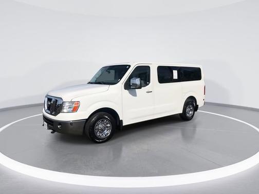 Glacier White 2016 Nissan NV Passenger NV3500 HD SL