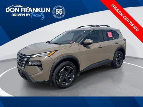 Baja Storm Metallic 2024 Nissan Rogue SV