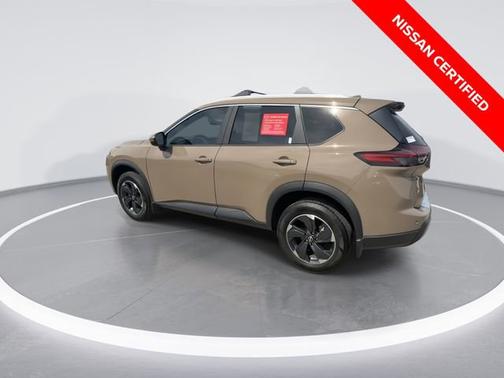 Baja Storm Metallic 2024 Nissan Rogue SV