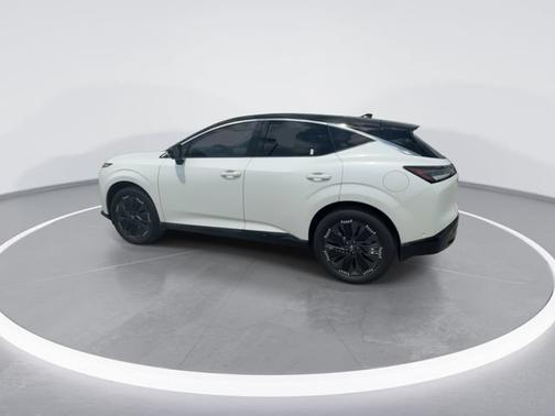 Everest White Pearl Tricoat/Super Black 2025 Nissan Murano Platinum