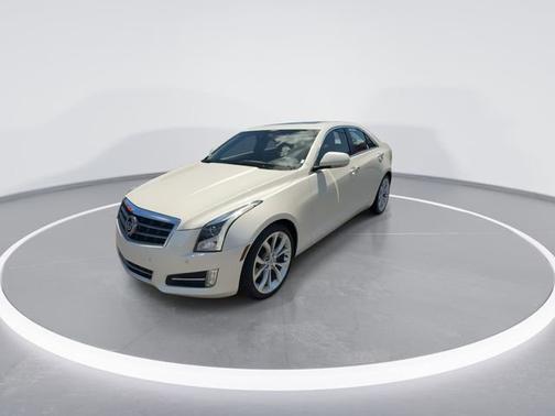 White Diamond Tricoat 2014 Cadillac ATS 2.0L Turbo Performance