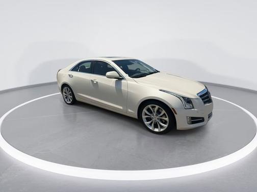 White Diamond Tricoat 2014 Cadillac ATS 2.0L Turbo Performance