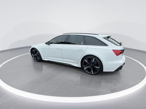 Glacier White 2021 Audi RS 6 Avant 4.2