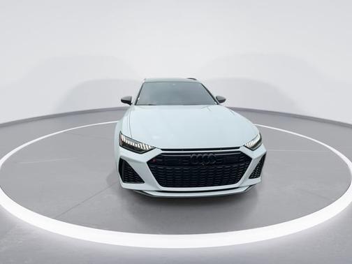Glacier White 2021 Audi RS 6 Avant 4.2