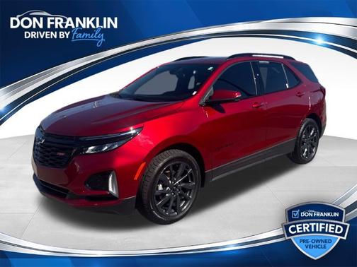 Radiant Red Tintcoat 2024 Chevrolet Equinox RS