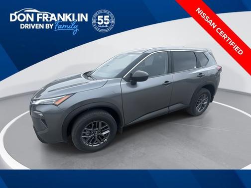Gun Metallic 2025 Nissan Rogue S