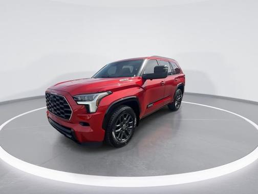 Red 2024 Toyota Sequoia Platinum