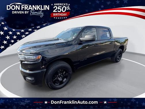 Diamond Black Crystal Pearlcoat 2025 RAM 1500 Tradesman