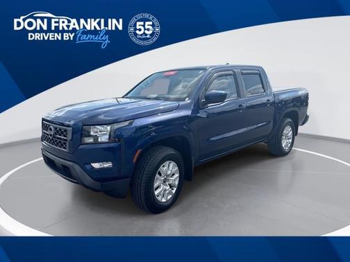 Deep Blue Pearl 2023 Nissan Frontier SV